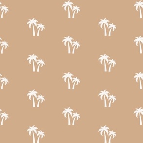(M Scale) Boho Palm Trees on Tan