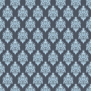 Andalusia Damask (Small) in Slate