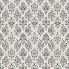 Andalusia Damask (Small) in Sepia