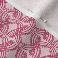 Printed Decorative Lace - Cotton Candy, Dark