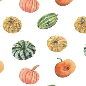 Autumn Pumpkins Pattern