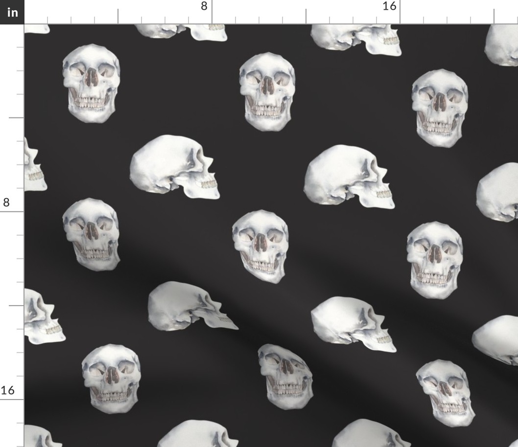 Skull Pattern Dark