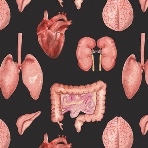 Organs Pattern Dark