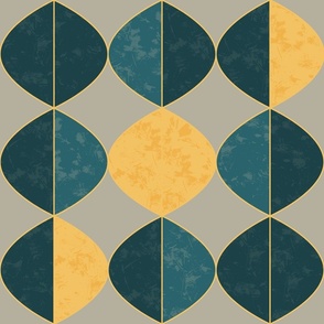 Shape shift : Just not a circle in blue and yellow