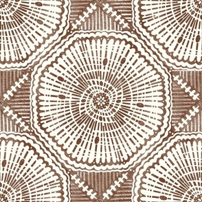 Pinwheel - in Cinnamon Brown