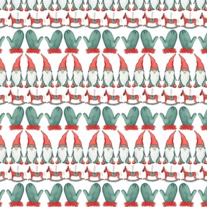 Christmas gnome pattern