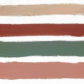 Acrylic Stripes // Earthy Neutrals ( Large Size)