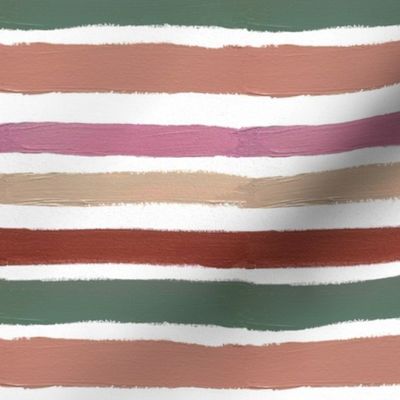 Acrylic Stripes // Earthy Neutrals ( Small Size)