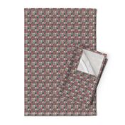 Boho Neutral Earthtone Houndstooth// Sage