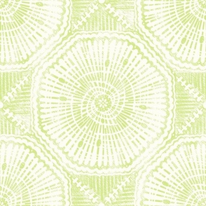 Pinwheel in Honeydew green 