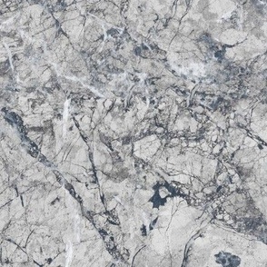 Granite taupe with white and blue