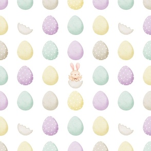 Easter Eggs//White 