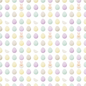 Easter Eggs//White - Small 
