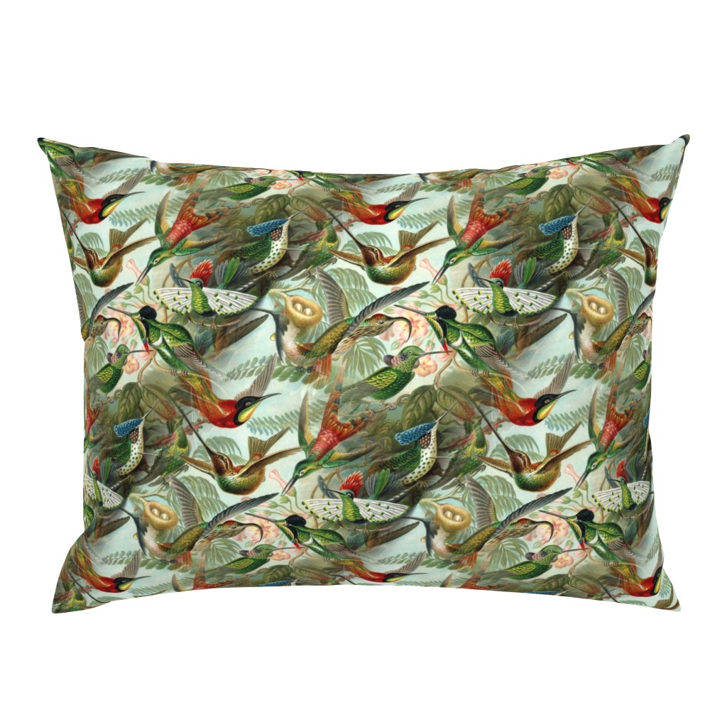 Vintage Hummingbird Pattern (small)