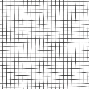 wobbly grid - white + black