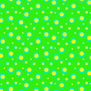 Bubble Dots Green