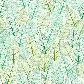 Pattern of Delicate Leaves