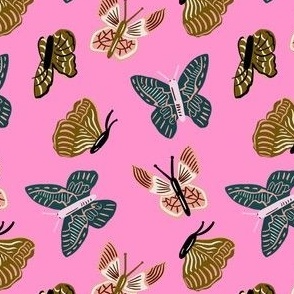 Flight of the butterflies 