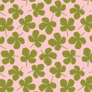 Lucky Little Clovers Md | on Pink