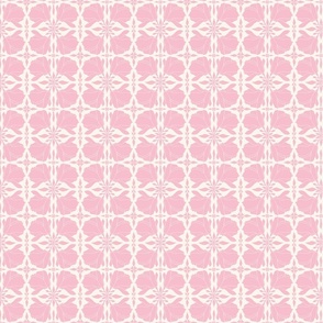 Starcrossed Magnolias - Petal Pink on Cream - jumbo