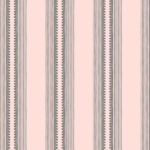 Sophisticated Stripe - Medium - Charming Pink