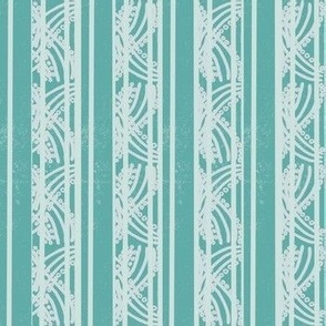 Decorative Vertical Stripes - Seaglass