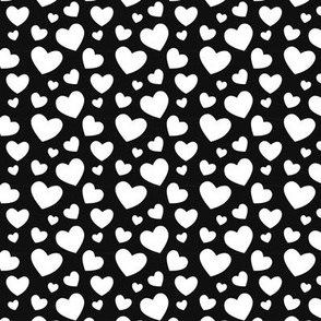 Hearts on Black