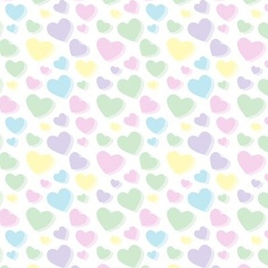 Easter Pastel Hearts