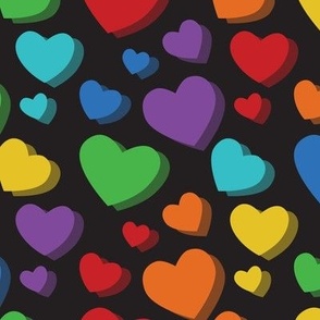 Rainbow Hearts Pride Palette Medium