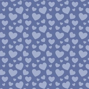 Periwinkle Hearts on Very Peri