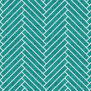 emerald linen herringbone 590