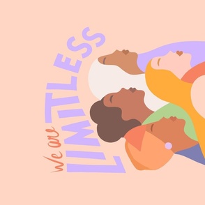 Wall Hanging - IWD - Limitless Woman  2. Bright Pastels