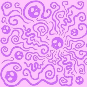 Snakes n Skulls (Lilac)