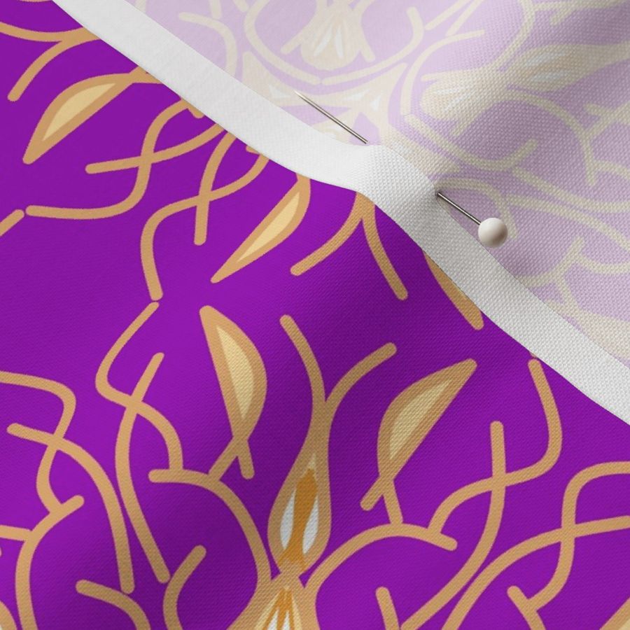 golden lilac purple floral trending wallpaper living & decor current table runner tablecloth napkin placemat dining pillow duvet cover throw blanket curtain drape upholstery cushion duvet cover clothing shirt wallpaper fabric living home decor 