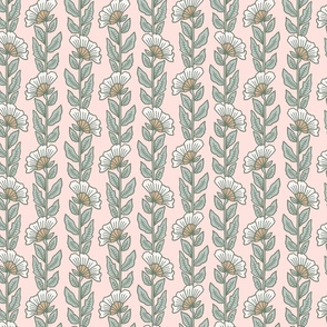 Celeste Floral Md | Muted Pink + Green