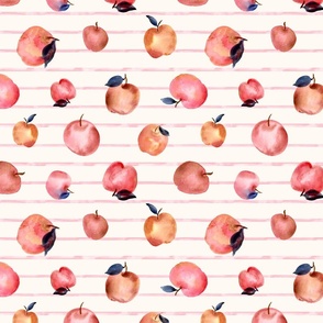 apples on stripes small scale