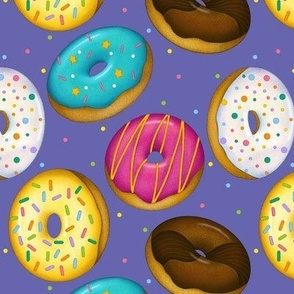 chocolate doughnut wallpaper