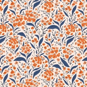 Ditsy floral pattern