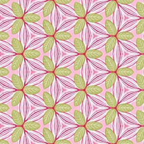 Pink and Green Geometric