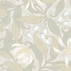 Gloriosa Neutral Linen-textured