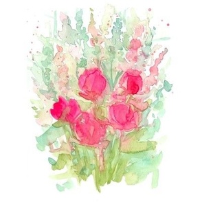 bouquet rose