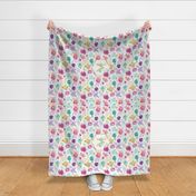 MYLO Personalized Yard - Floral Blanket custom personalized name