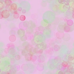 pink green colored balls colorful seamless pattern
