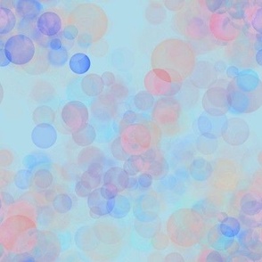blue pink  colored balls colorful seamless pattern