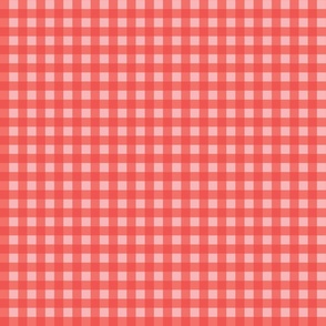 strawberry jam gingham pink back