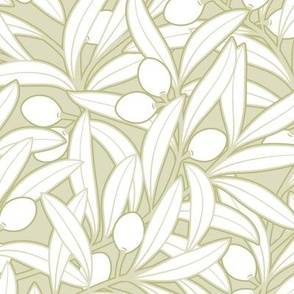 Olives_Neutral Botanical_White_Pastel Olive