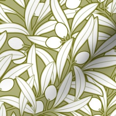 Olives_Neutral Botanical_White_Deep Olive