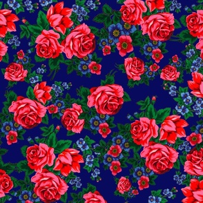 Russian Rose-Royal Blue