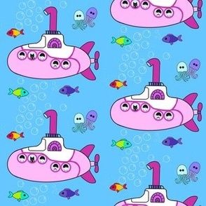 We all live in a pink submarine 