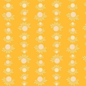 Hello Sunshine - Marigold - Vertical Small Scale